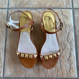 Michael kors platform with studs